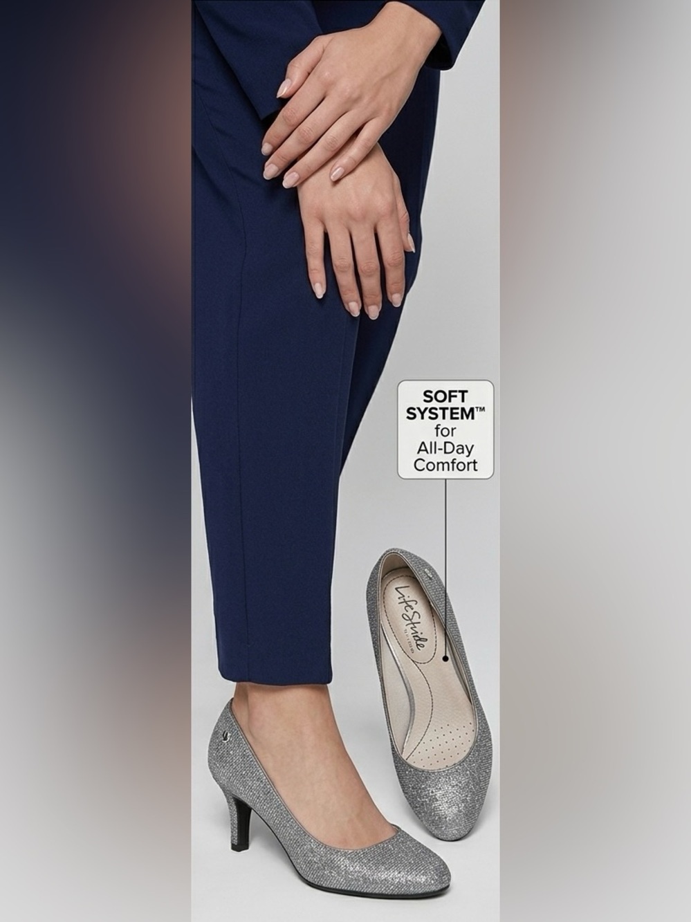 ๐ค๐ค NWT LifeStride Women's Parigi Dress Pump | Size 8.5 M - Picture 10 of 10
